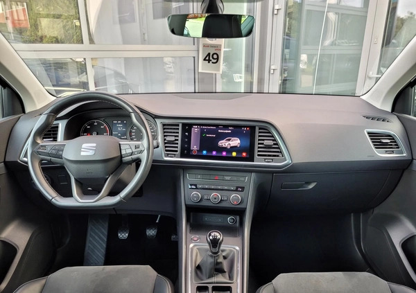 Seat Ateca cena 109900 przebieg: 89210, rok produkcji 2021 z Woźniki małe 191